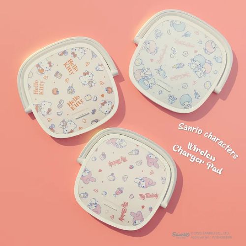 HELLO KITTY 繽紛派對 小夜燈無線充電盤