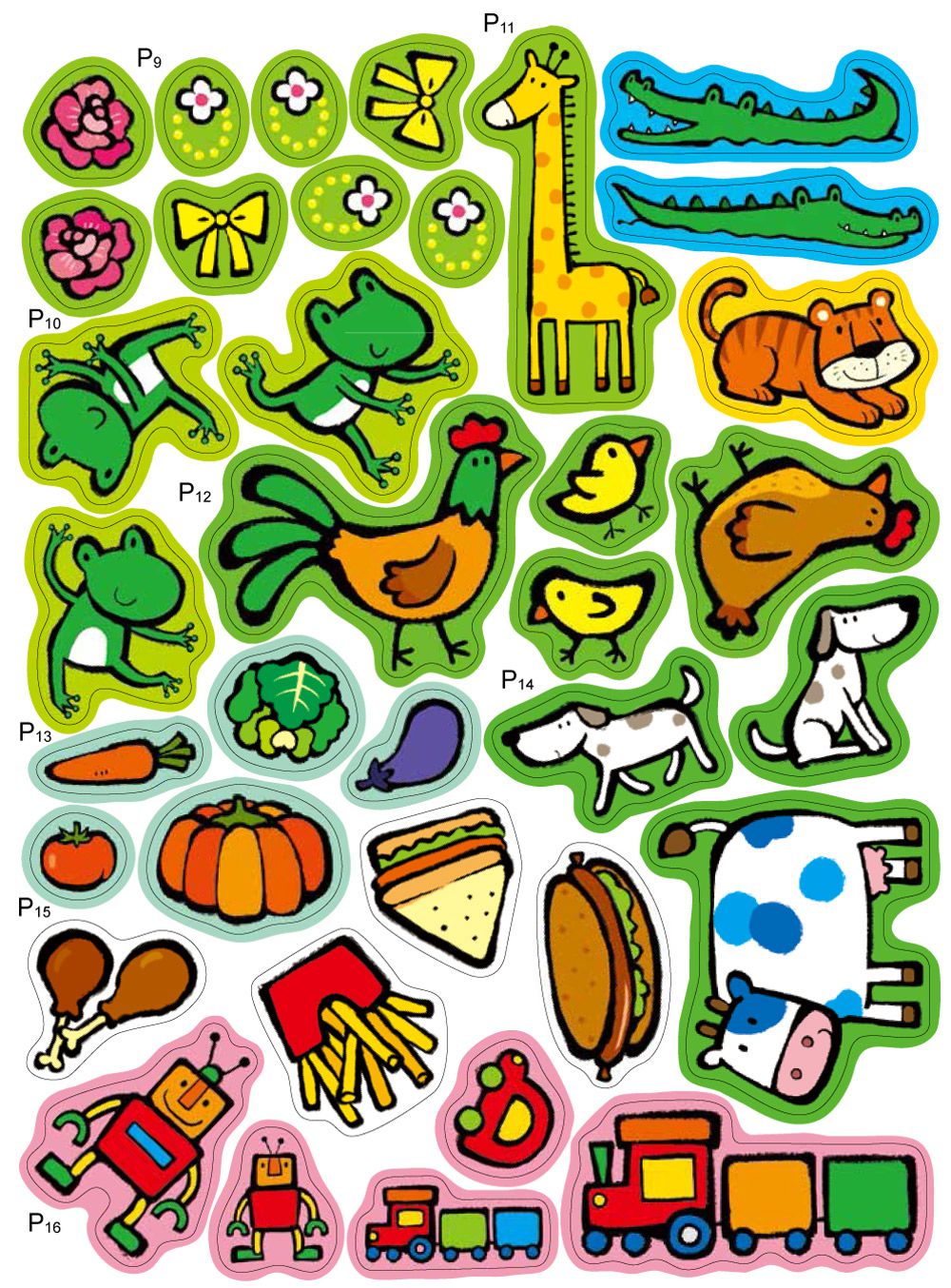 双美生活文創 - 5Q益智貼紙書：小豬愛跳舞