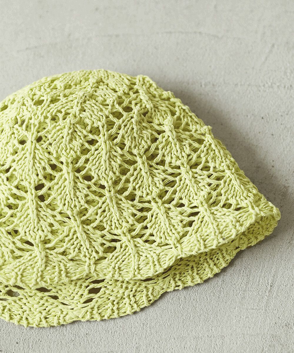 日本 Bab - 春夏定番鉤針鐘形帽-焦糖