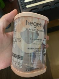 hegen - 防脹氣真實擬乳智慧奶嘴｜微慢速 (兩入組)