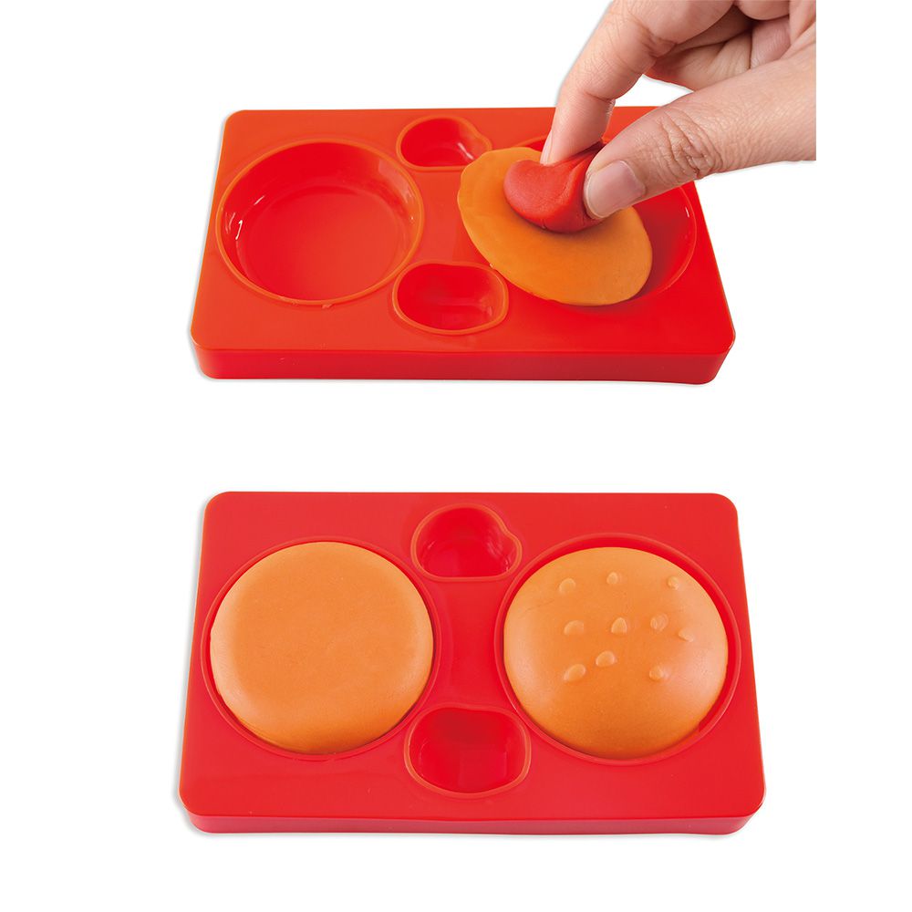 風車圖書 - 無敵漢堡王-小麥黏土工具組-FOOD超人