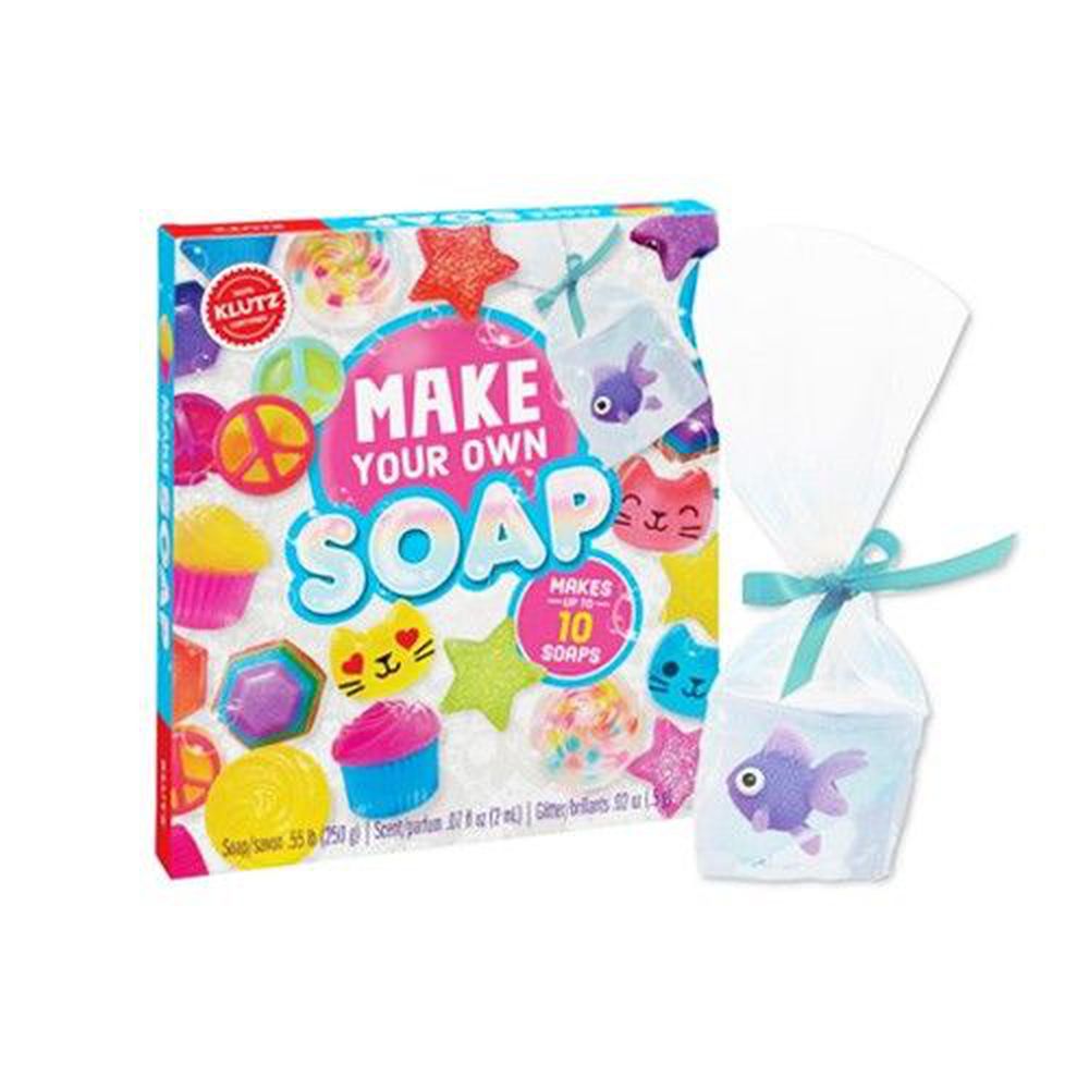 美國KLUTZ創意遊戲書 - make your own soap 手工造型肥皂