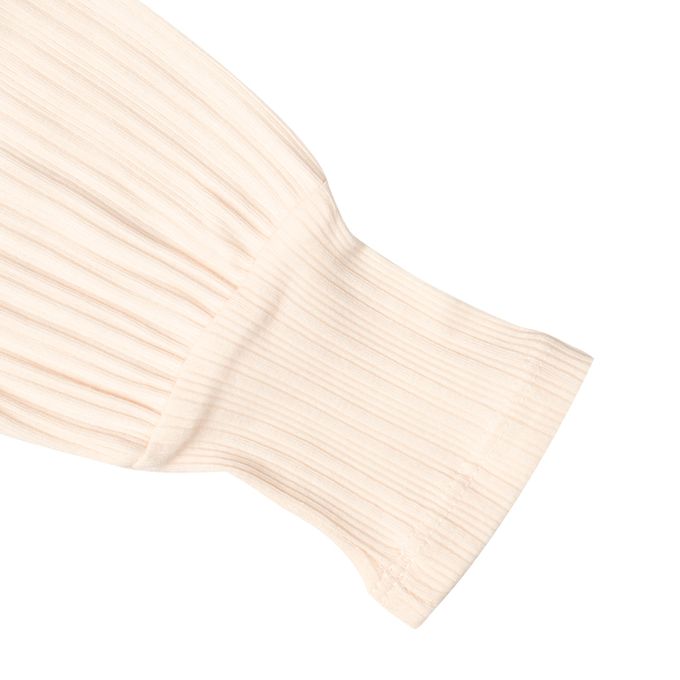 akachan honpo - 長袖假兩件T恤-深藍色