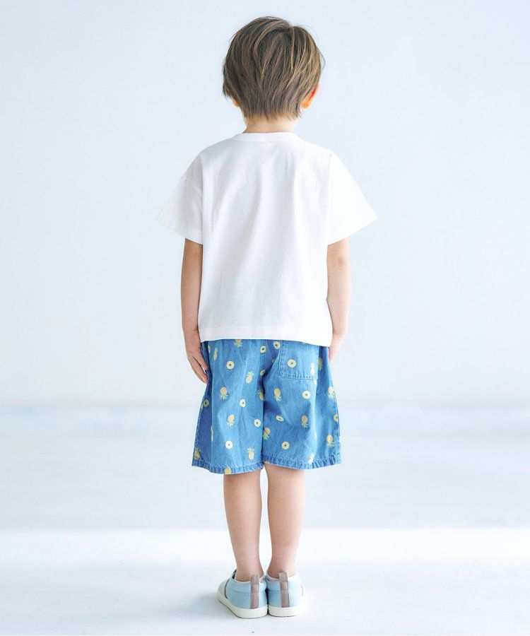 日本 apres les cours - 亮片變身酷炫短袖上衣-暴龍-灰