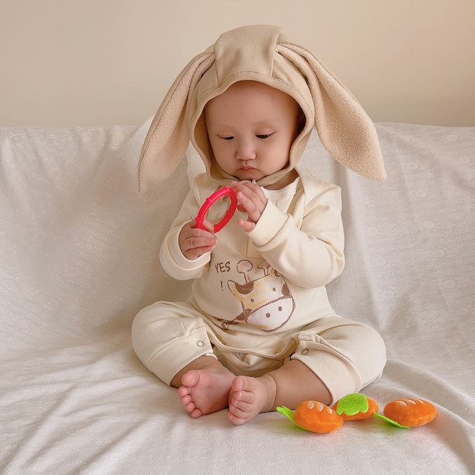 YOUrs - 純淨手繪連身衣-聰明鹿