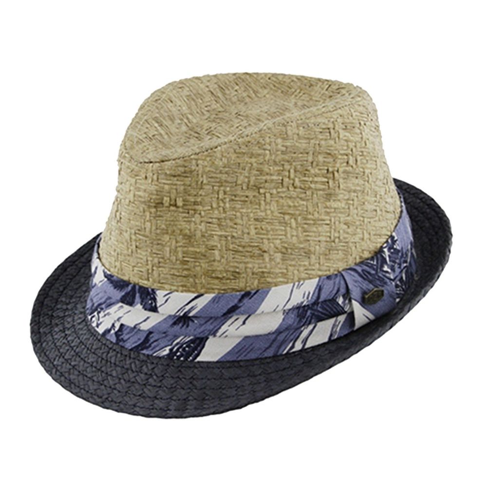 Millymook & Dozer - 藍紫緞邊紳士草帽 (F：頭圍約54cm)