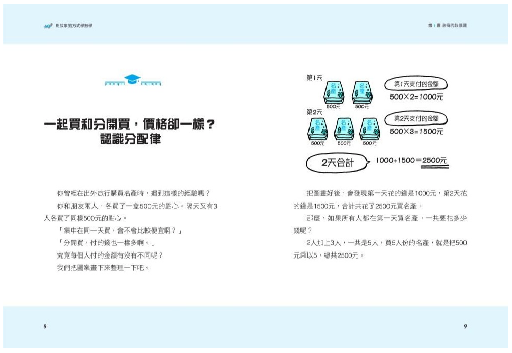 用故事的方式學數學