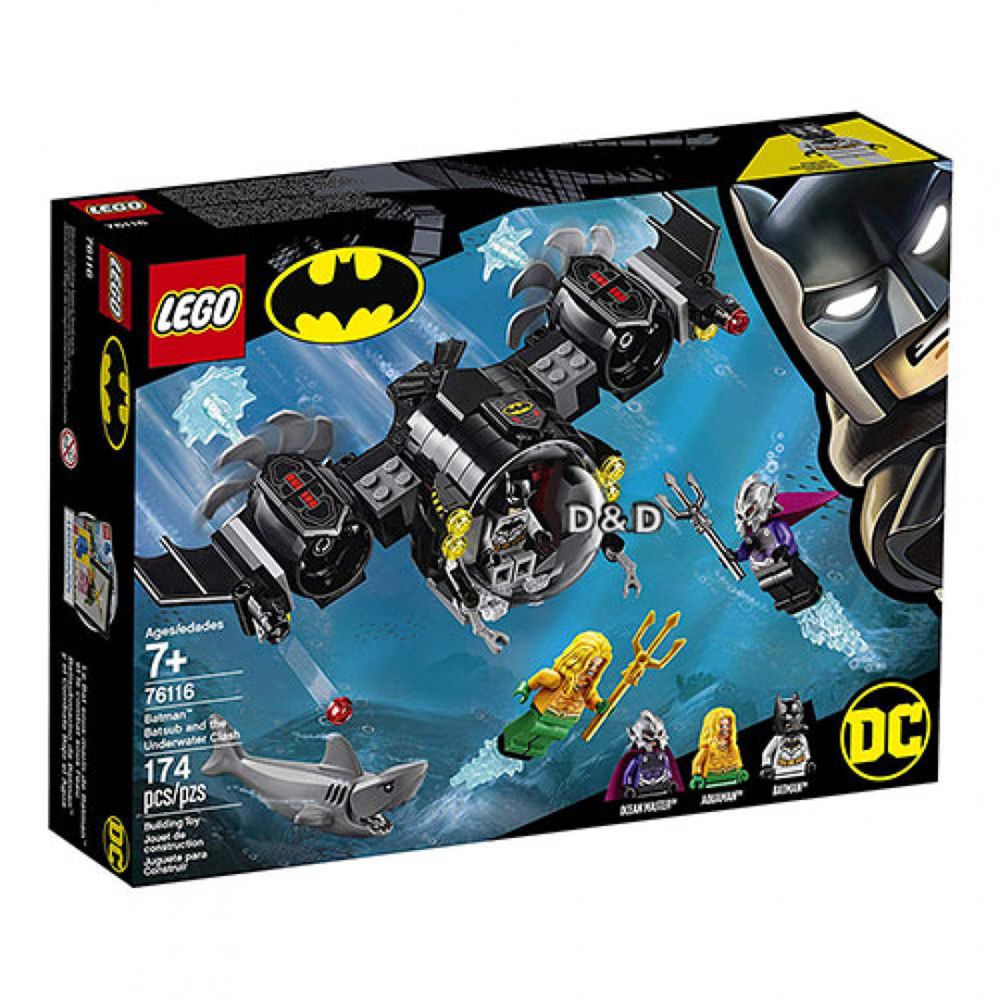 樂高 SUPER HEROES 超級英雄系列 - Batman™ Batsub and the Underwater Clash 76116-174pcs