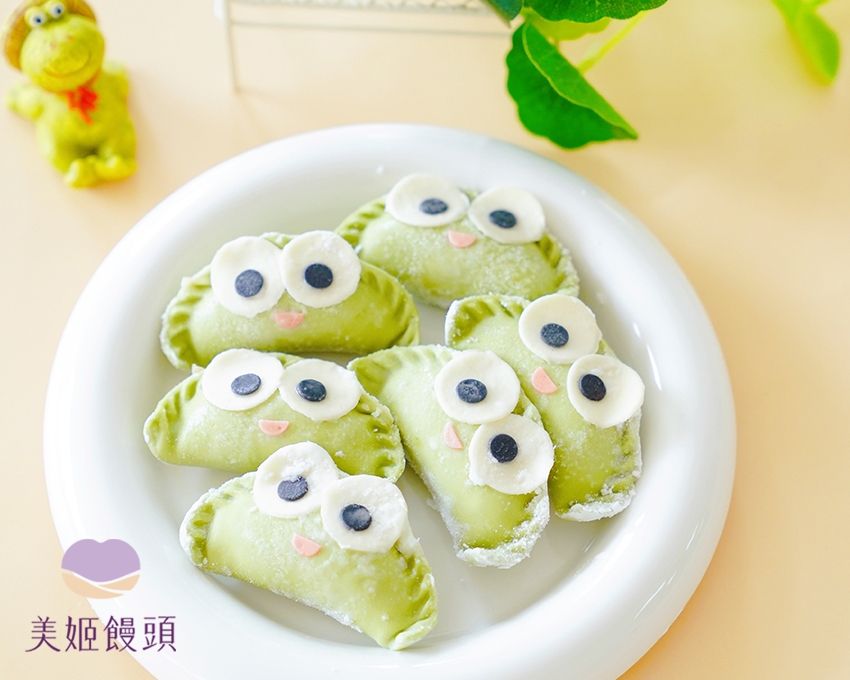 美姬饅頭 - 小青蛙活菌豬造型水餃 (20顆)-15g
