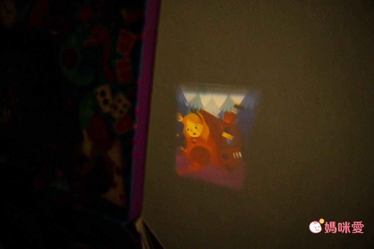 睡前的視覺饗宴【禾流文創】晚安故事投影新書