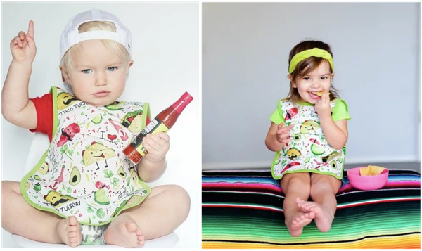 BapronBaby圍兜裙 - 繽紛響宴-圍兜裙 (24.7cm*15.2cm*1.3cm)