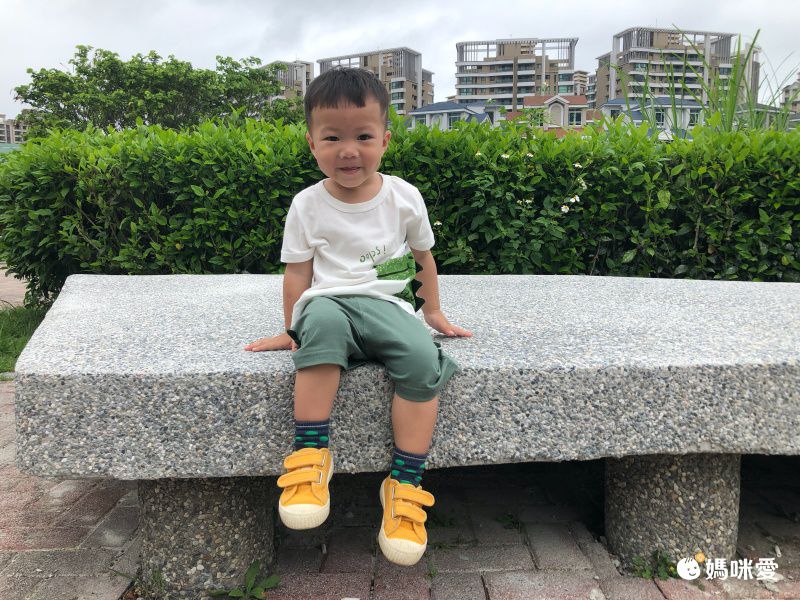 恐龍純棉短袖上衣短褲套組-白Ｘ綠