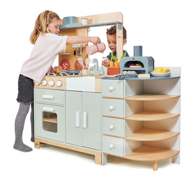 美國 Tender Leaf - 豪華歐風窯烤廚房