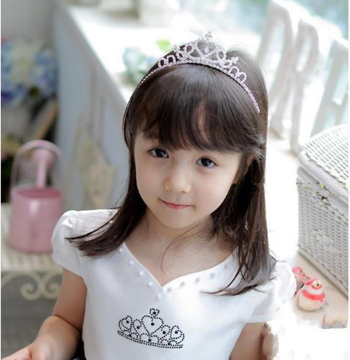 華麗鑲鑽公主皇冠 (F)