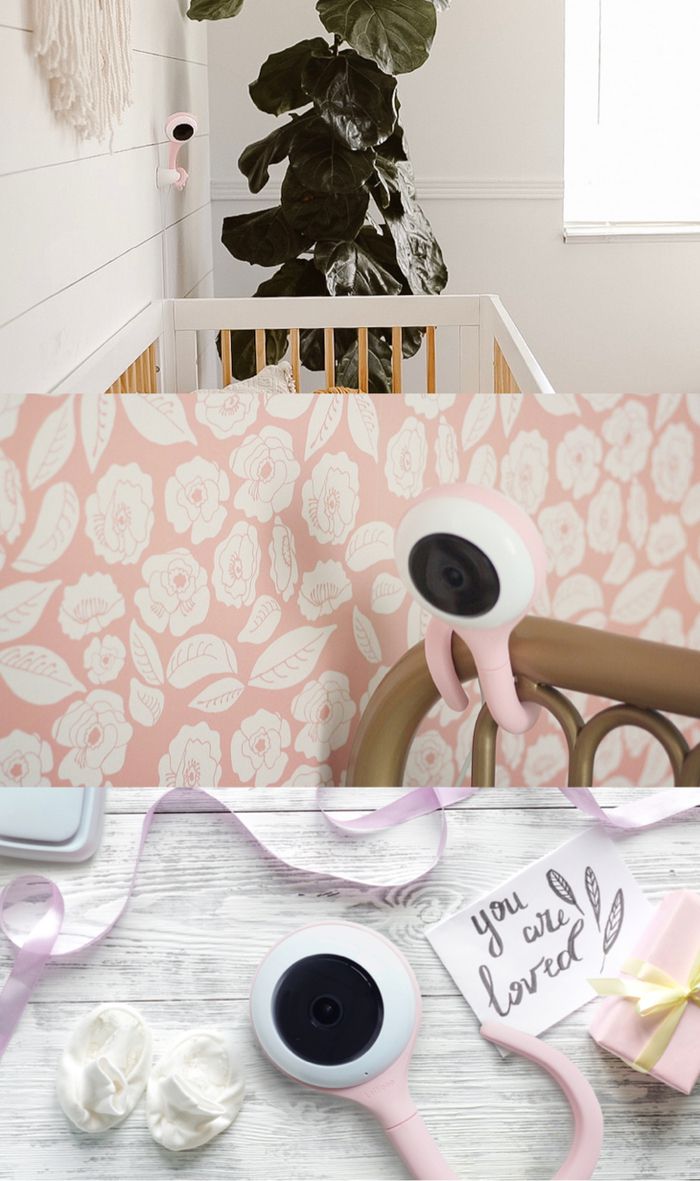 Lollipop - 棒棒糖智慧型嬰兒監視器-棉花糖粉