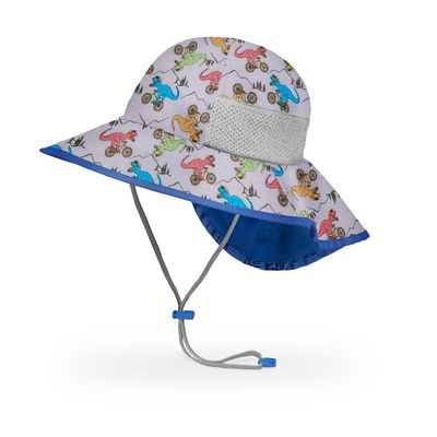 Sunday Afternoons - 兒童抗UV防潑透氣護頸帽Kids Play Hat-恐龍騎士 (M)