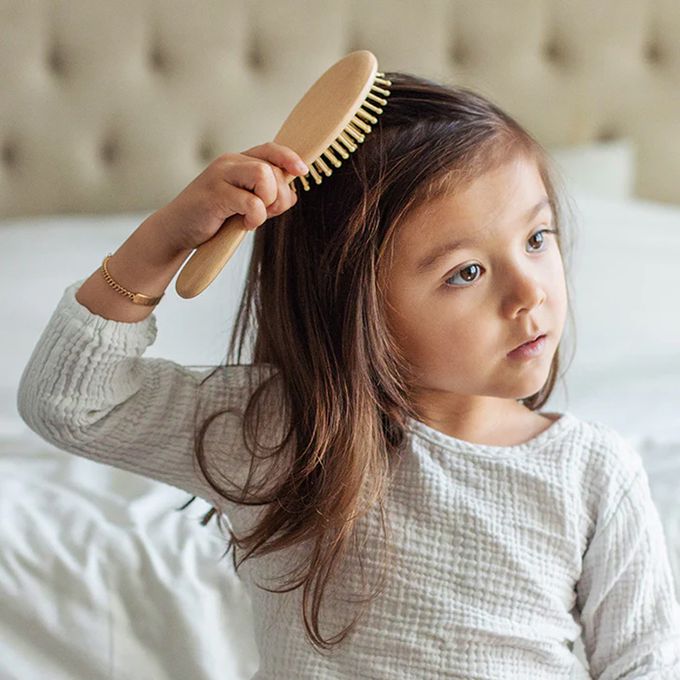 美國 green sprouts - 小綠芽兒童專用梳子