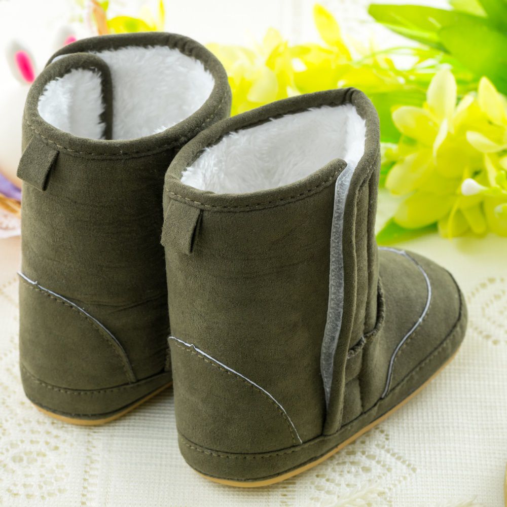 nikokids - 軟Q底學步鞋-軍綠色(SG575)