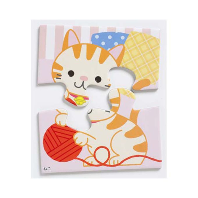 KUMON - 益智拼圖STEP 1-1 人氣動物-2pcs*2/3pcs*2/4pcs*2/6pcs*2