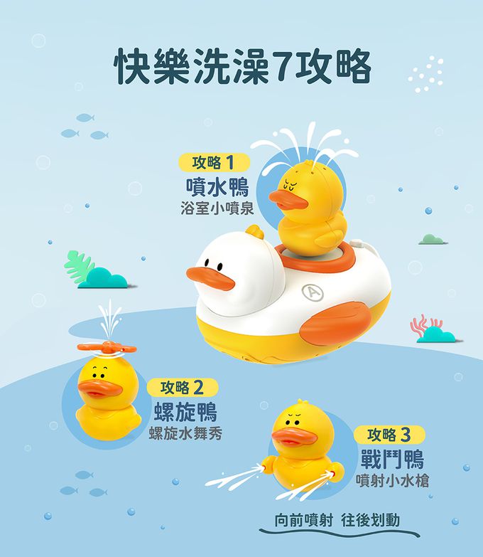 Slider 滑來滑趣 - 呱呱鴨家族電動套裝組