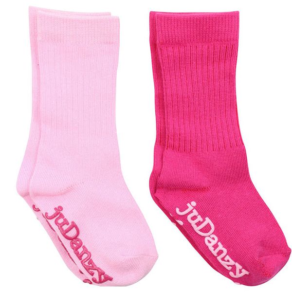 美國 juDanzy - 長襪兩入組-粉與桃紅