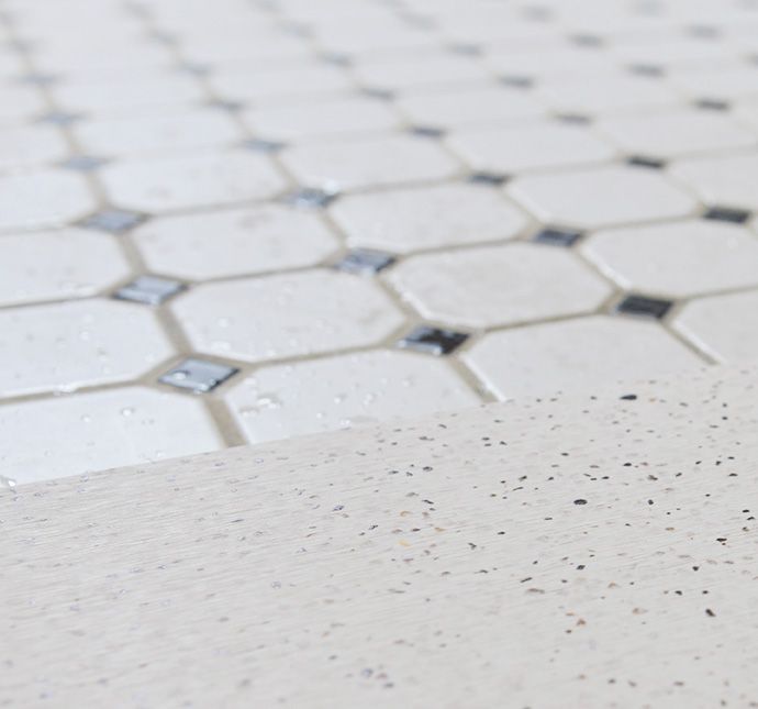 家窩 - MIT 峇斯克印花防霉速乾珪藻土地墊(39x60cm)-4色可選-藍調花磚