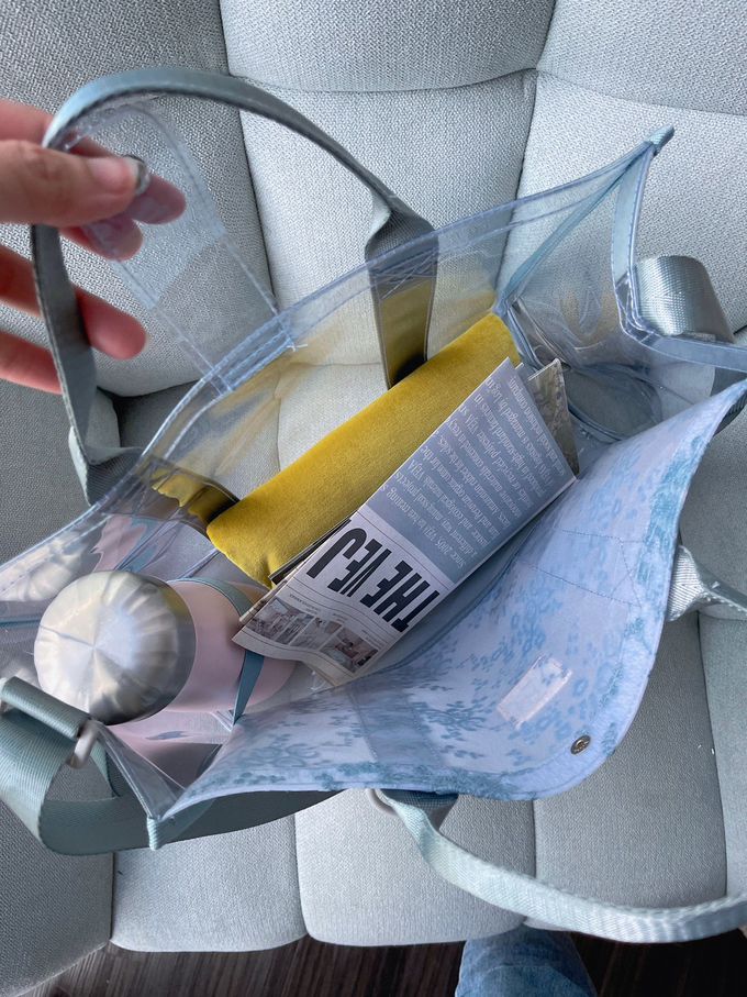 香港百寶袋王 Bagtory HK - 2023限量特別版蕾絲款手挽袋-時尚灰蕾絲