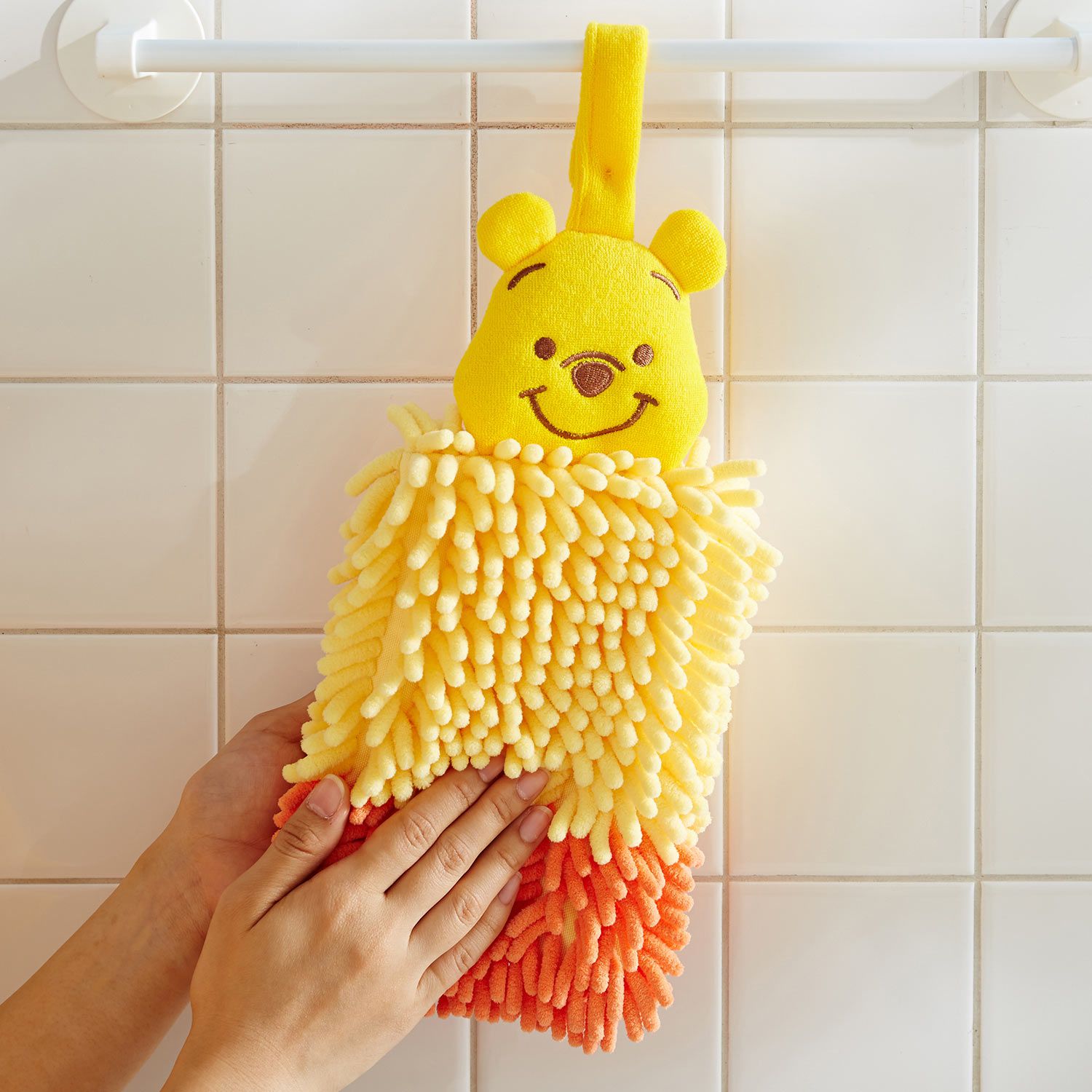 日本千趣會 - 迪士尼 吊掛式吸水擦手巾-唐老鴨 (16×38.5×4cm)