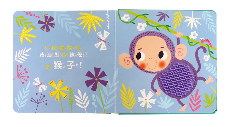動物大驚奇-觸摸認知書