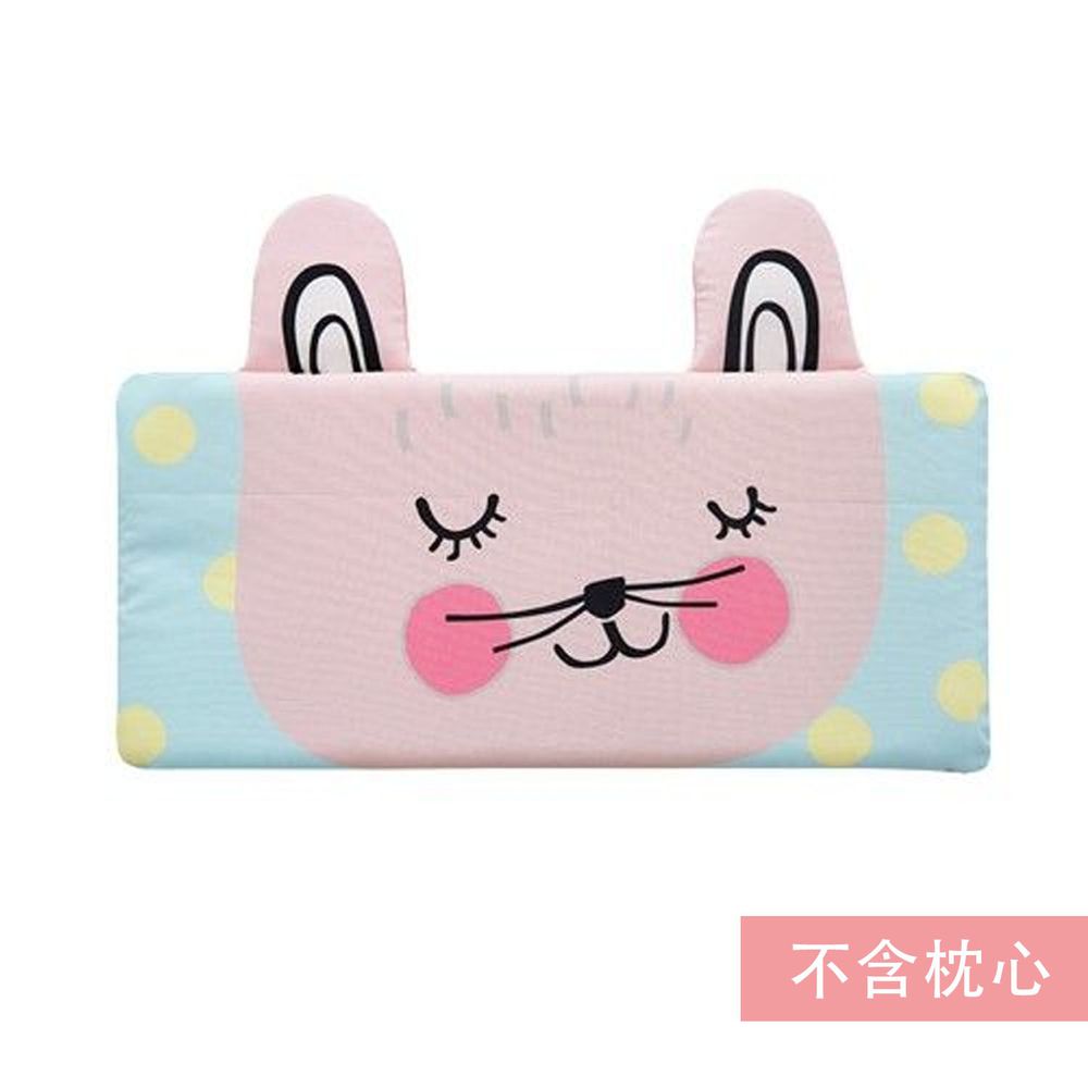 韓國 Bonitabebe - 枕套-三段式可調高兒童透氣枕用-點點小兔 (59*29公分)
