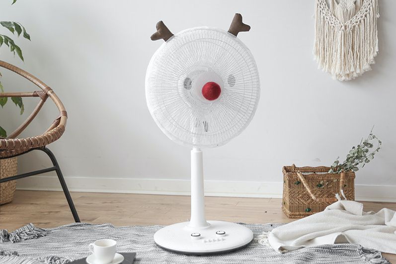 韓國 Bebe Deco - 電風扇安全網套-眨眼小熊