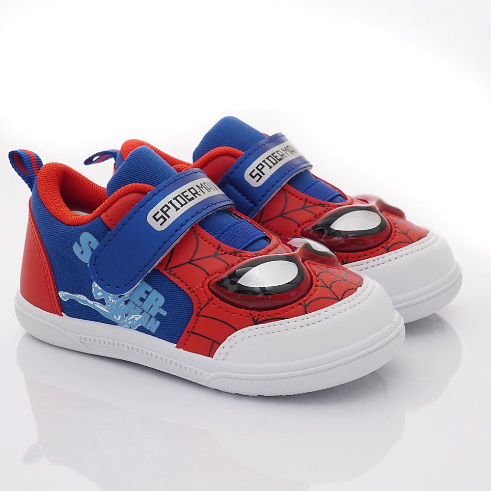 台灣製蜘蛛人休閒運動鞋白(中大童段)-運動鞋-紅藍