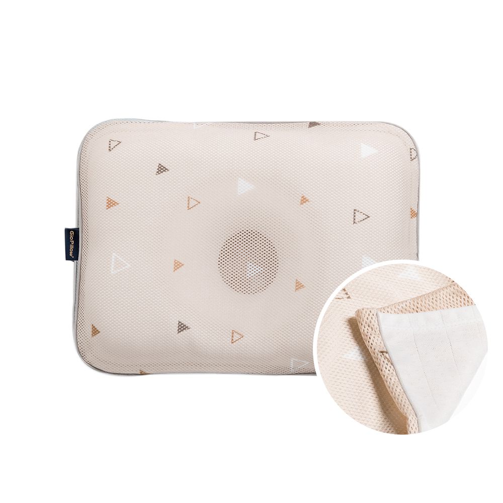 雙淇淋冰涼透氣護頭型枕S/M號-伯爵山丘