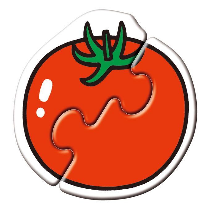 2片拼圖認知卡-蔬菜水果(新版)