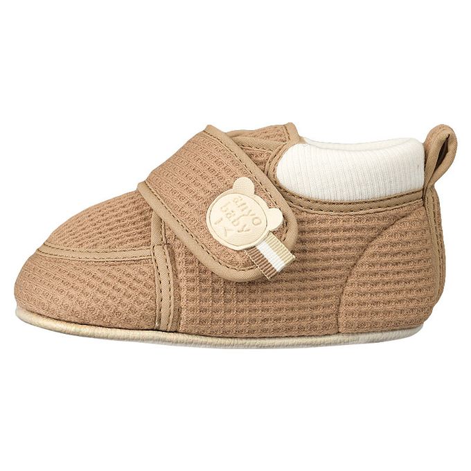 akachan honpo - 學步鞋-華夫格-咖啡色