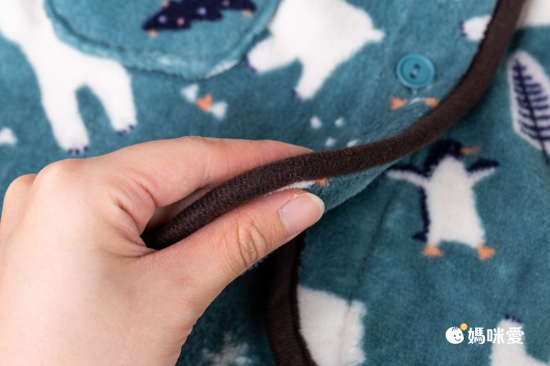 日本 AUBE - 毛茸茸長版保暖背心(兒童)-淺粉