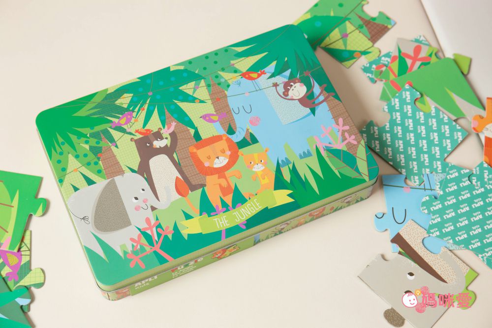 熱銷補貨到【西班牙 APLI 】初階拼圖／旅行遊戲卡／馬賽克拼貼