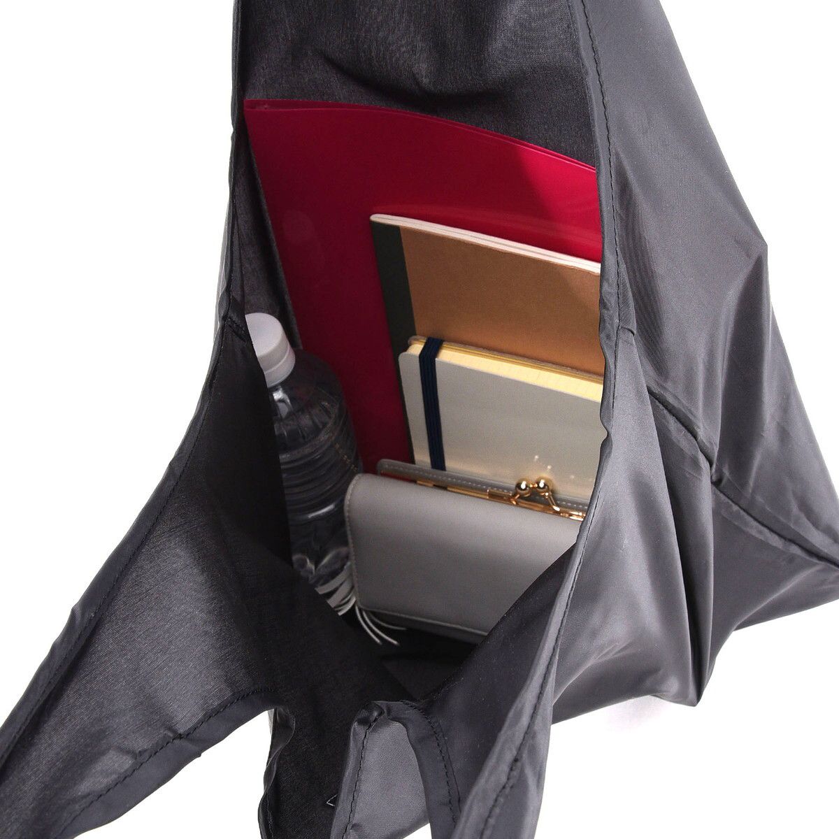 日本 COOCO - SMILEY聯名款 可收納環保袋/購物袋-陽光黃 (W42*H39cm)