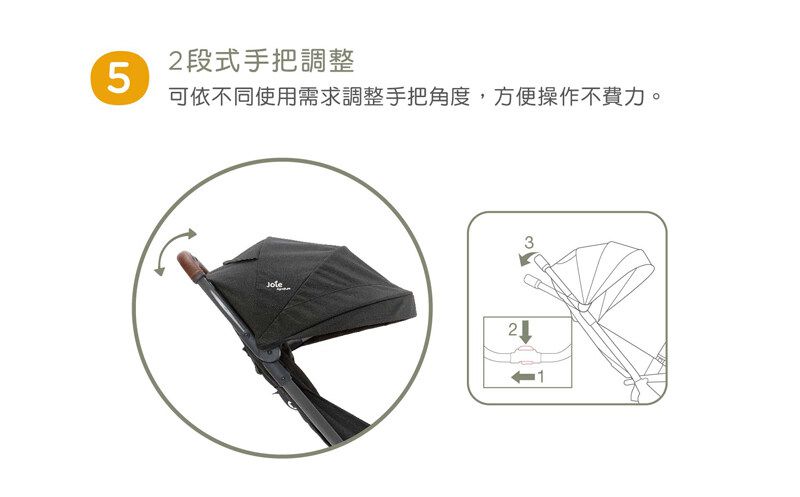 奇哥 - JOIE PACT FLEX 輕便推車-黑