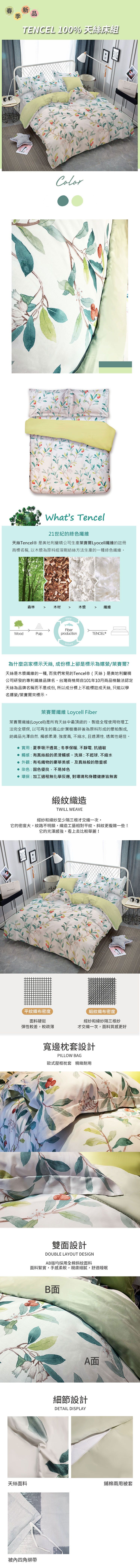 伊德生活 Idée Living - 超柔60支天絲-萊賽爾纖維-加大床包兩用被組_萊茵-兩用被182x212一入/ 床包182x190一入/ 枕套48x74兩入