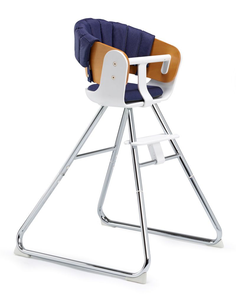 iCandy - MiChair時尚兒童多功能成長餐椅椅墊-深藍色