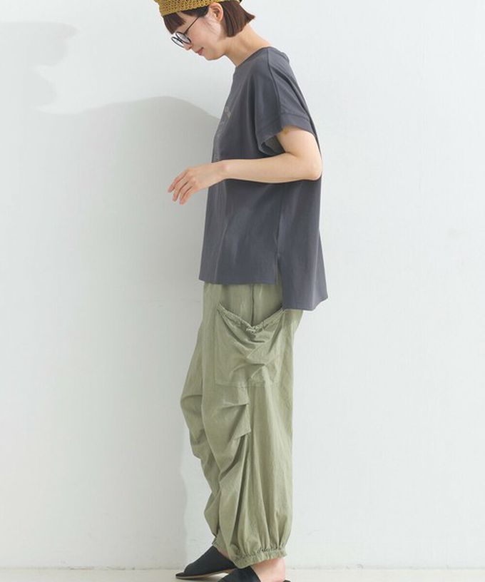 日本 Lupilien - 16OE天竺棉 貓咪印花短袖上衣-粉紅