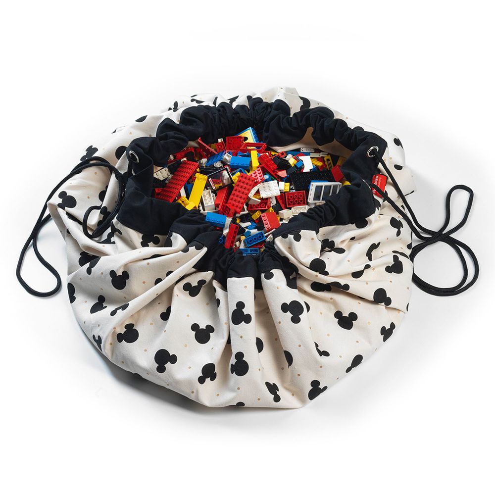 比利時 Play & Go - 玩具整理袋-迪士尼限定聯名款-米奇-展開直徑 140cm/產品包裝 24.5×21.5×5.5cm