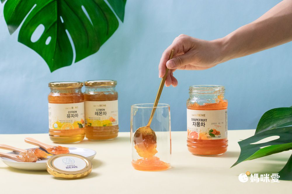 韓國Caffebene咖啡伴 - 【重量組】MANO美式香醇中深培黑咖啡(100入/盒)+蜂蜜柚子茶(1kg/罐)