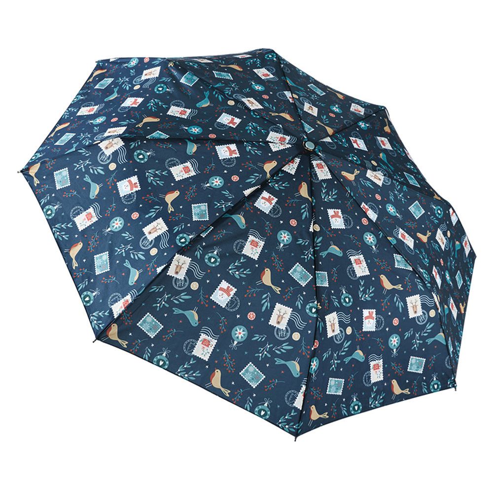 抗UV加大防回彈自動傘-森林旅程-400g