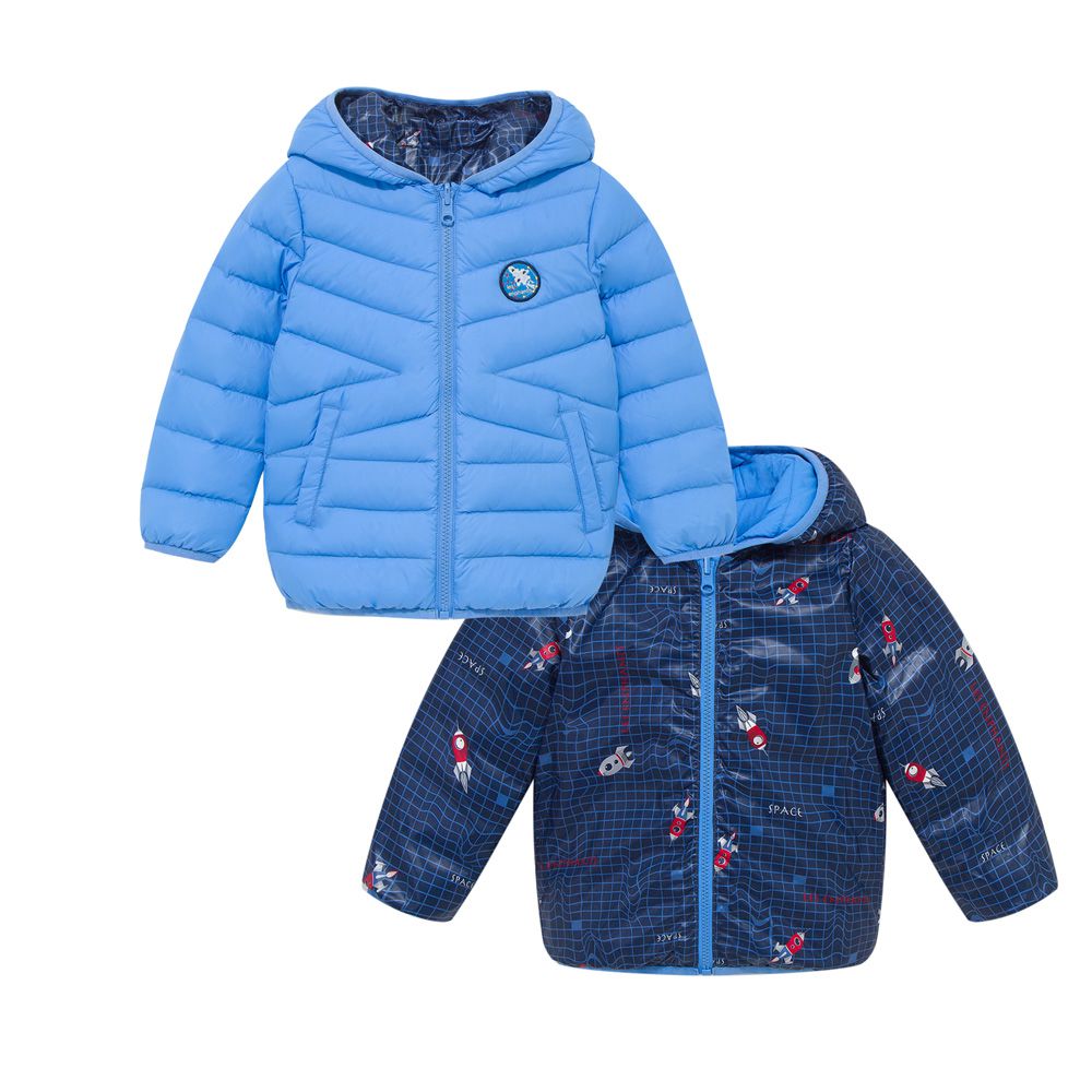 麗嬰房 - 網路獨家款 嬰幼兒羽絨服-寶藍