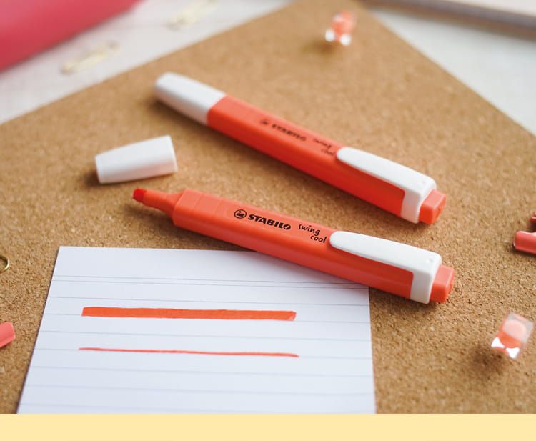 STABILO思筆樂 - swing cool Pastel 樂酷螢光筆 馬卡龍色系 6色入
