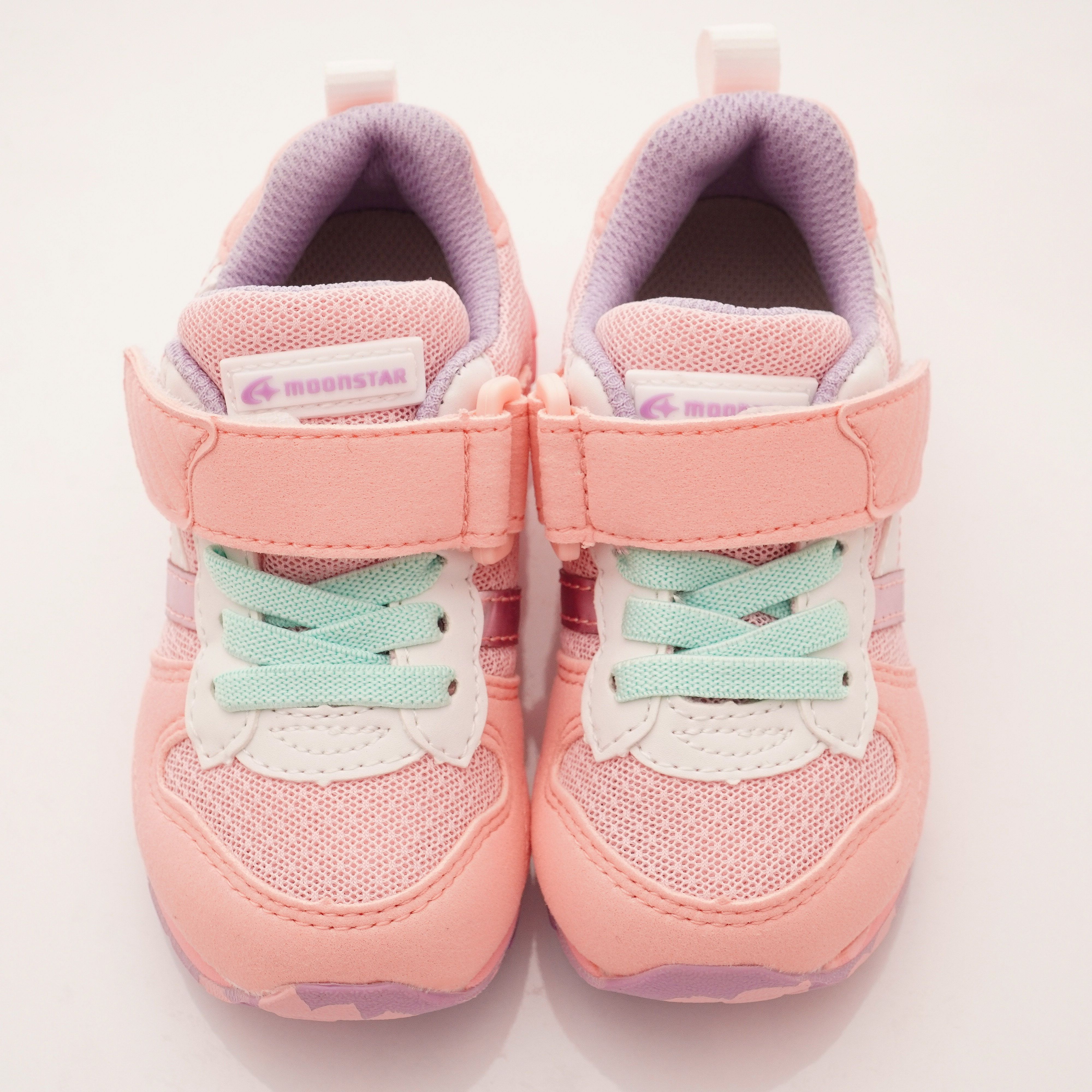 Moonstar日本月星 - 機能童鞋-HI系列2E經典款(中小童段)-櫻花粉