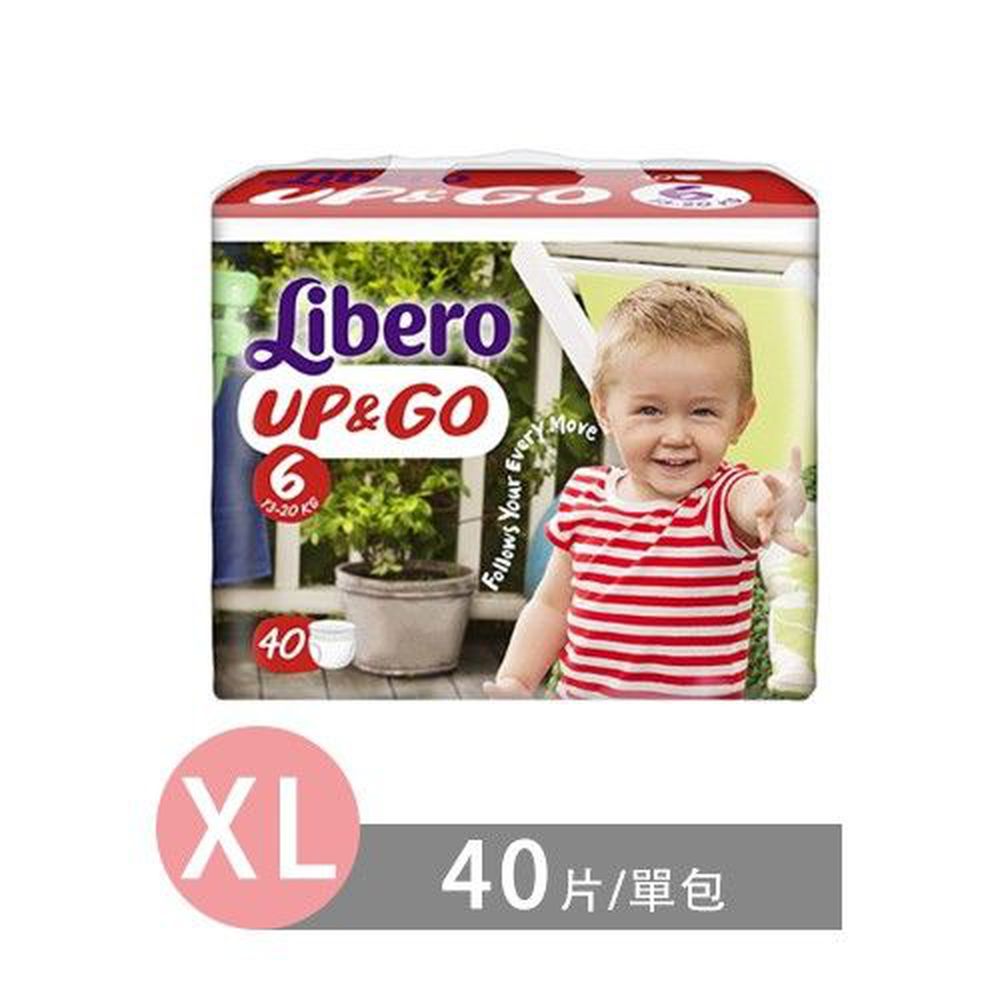 麗貝樂 Libero - 敢動褲-6號 (XL [13~20kg])-40片/包
