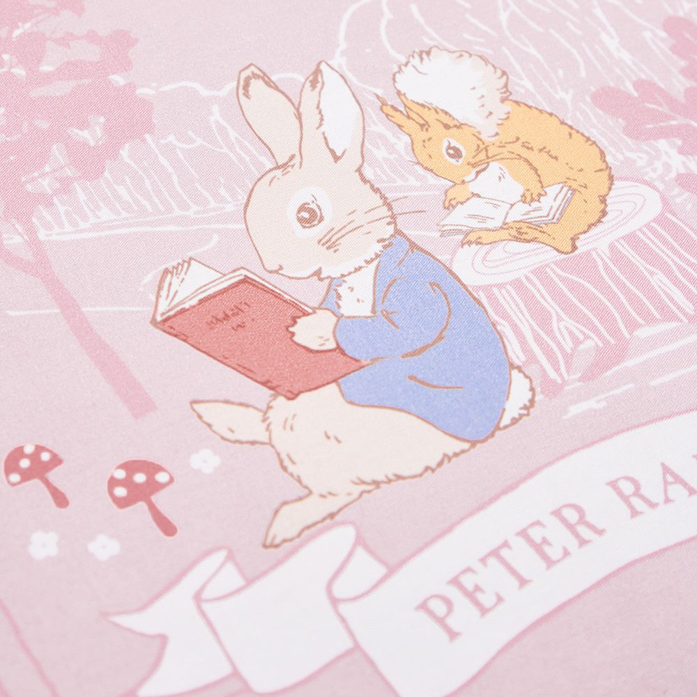 悅讀比得兔兩件式睡袋/小朋友睡袋/兒童睡袋/幼兒園睡袋 (睡袋、涼被內胎、提袋)-粉色